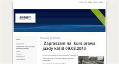 Desktop Screenshot of motobit.com.pl